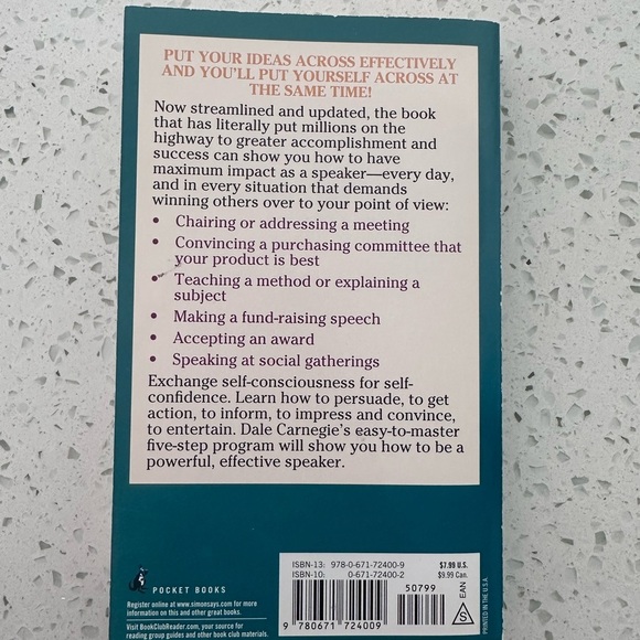 The Quick & Easy Way to Effective Speaking Book by Dale Carnegie - Picture 3 of 8
